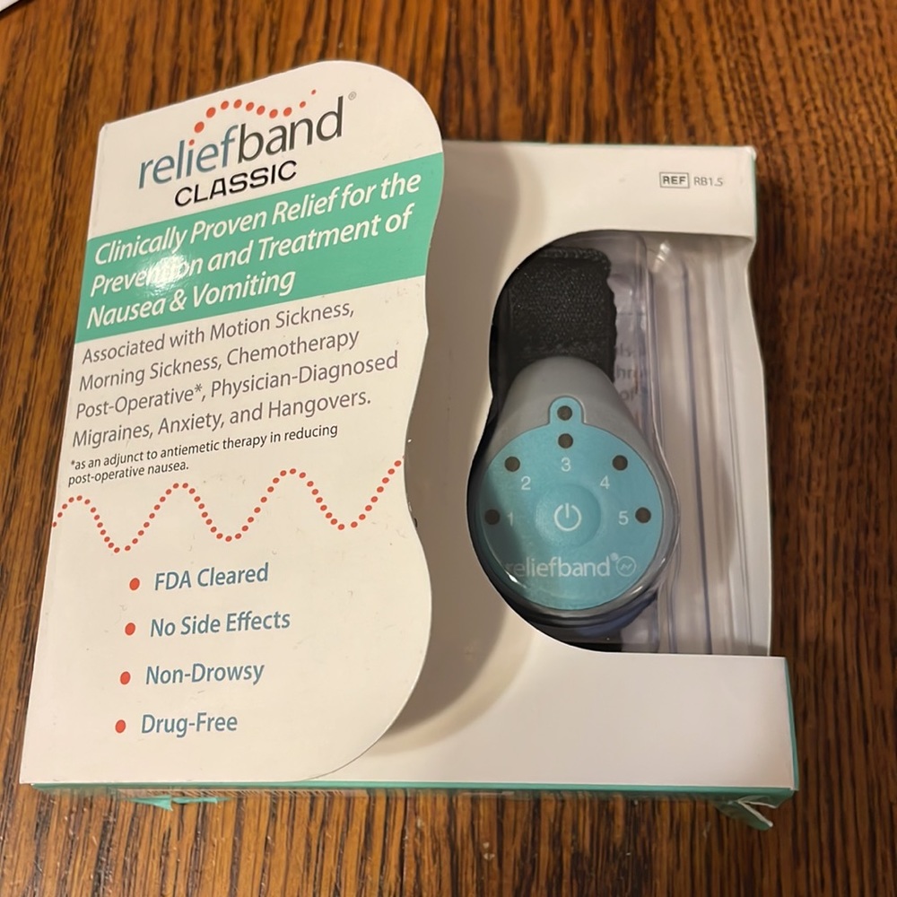 Reliefband classic. Like new.
